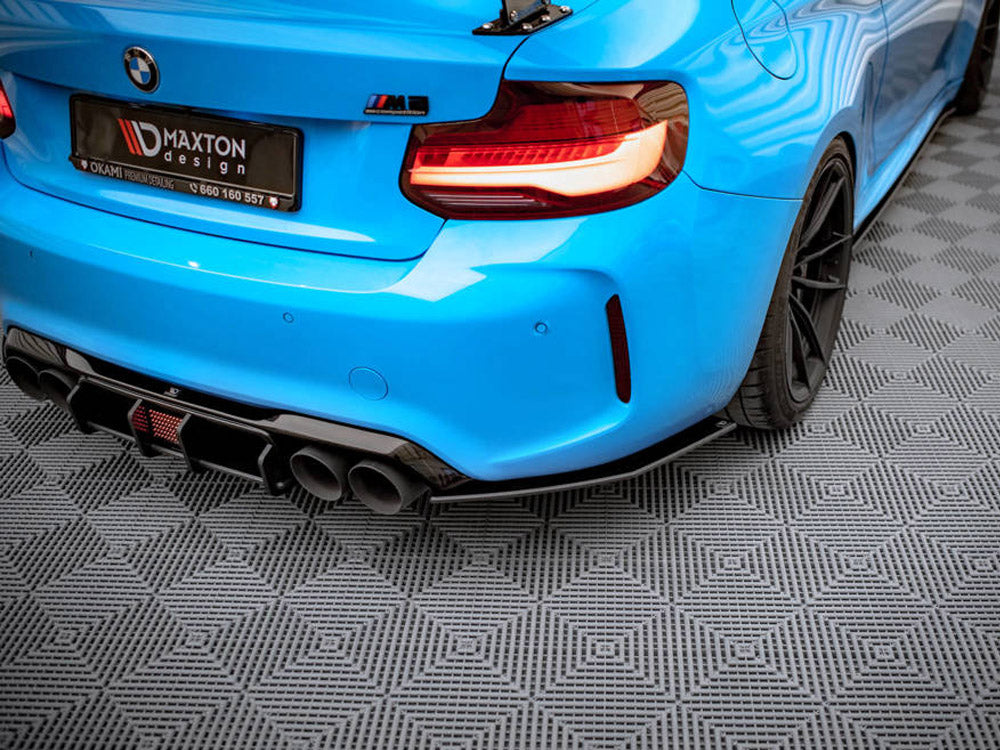 Maxton Design - STREET PRO REAR SIDE SPLITTERS BMW M2 F87 (2016-2020)