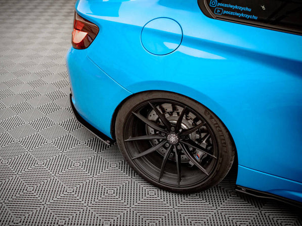 Maxton Design - STREET PRO REAR SIDE SPLITTERS BMW M2 F87 (2016-2020)