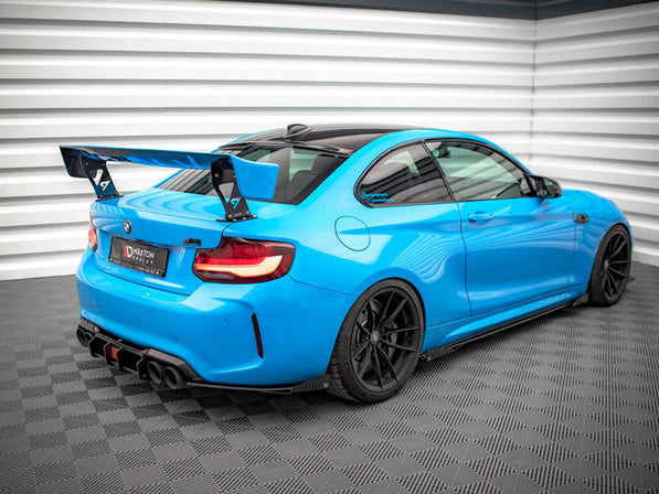Maxton Design - STREET PRO REAR SIDE SPLITTERS (+FLAPS) BMW M2 F87 (2016-2020)