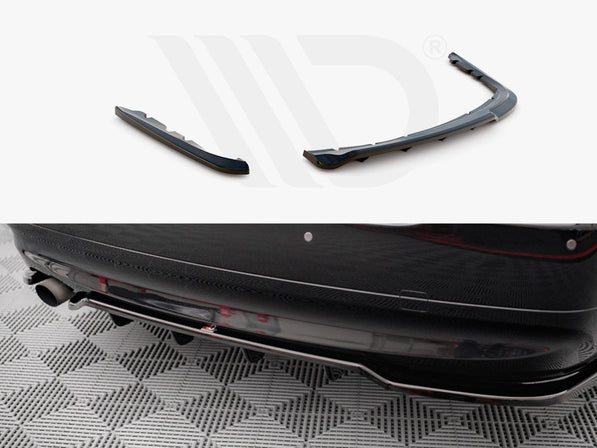 Maxton Design - CENTRAL REAR SPLITTER (VERTICAL BARS) BMW 3 SEDAN E90 (2004-2008)