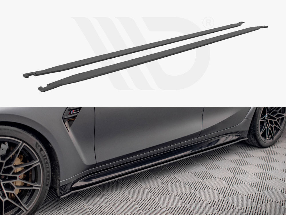 Maxton Design - STREET PRO SIDE SKIRTS DIFFUSERS BMW M3 G80 (2021-)