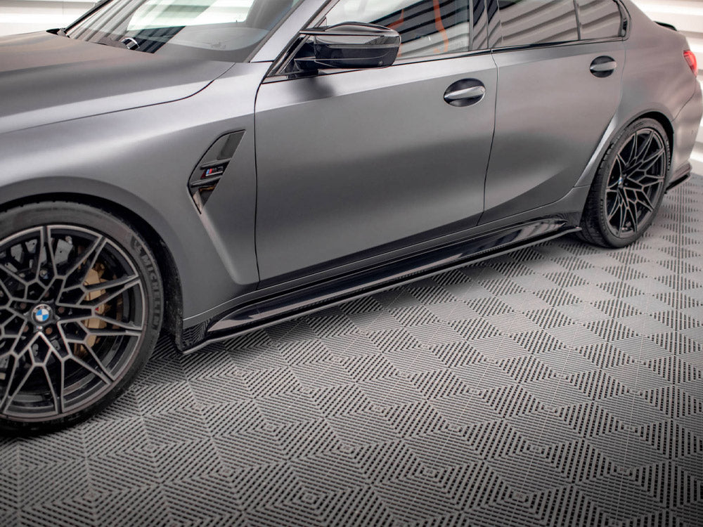 Maxton Design - STREET PRO SIDE SKIRTS DIFFUSERS BMW M3 G80 (2021-)