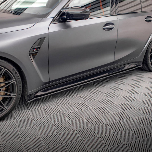 Maxton Design - STREET PRO SIDE SKIRTS DIFFUSERS BMW M3 G80 (2021-)
