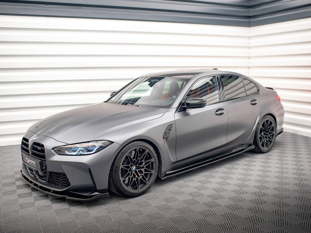 Maxton Design - SIDE SKIRTS DIFFUSERS V.2 BMW M3 G80 (2021-)