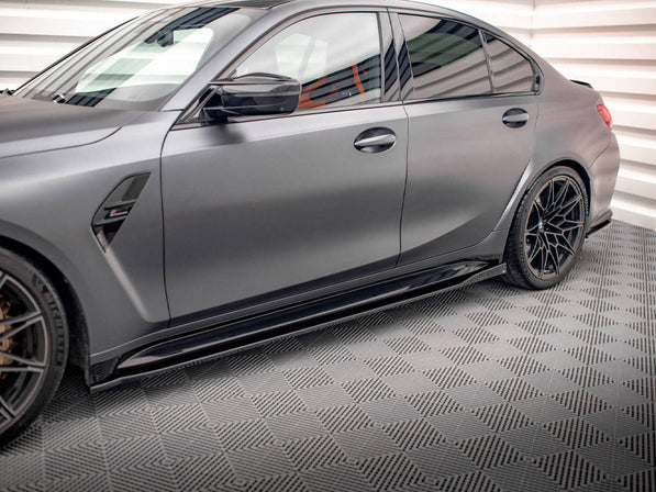 Maxton Design - SIDE SKIRTS DIFFUSERS V.2 BMW M3 G80 (2021-)