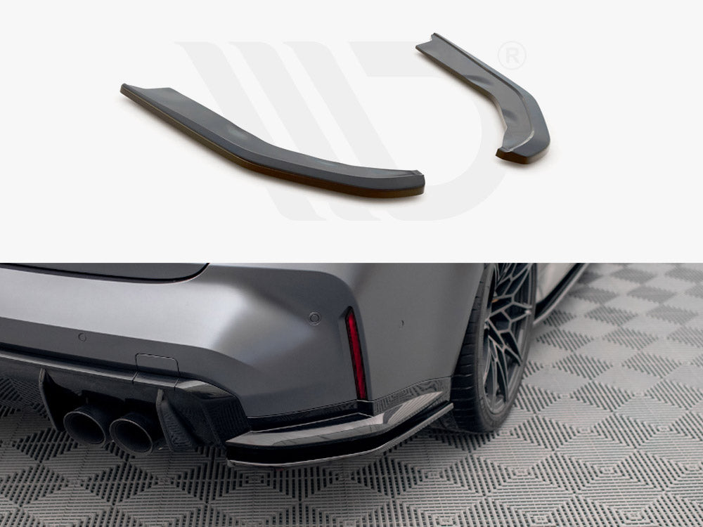 Maxton Design - REAR SIDE SPLITTERS V.1 BMW M3 G80