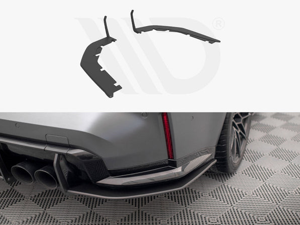 Maxton Design - Street PRO Rear Side Splitters V.1 BMW M3 Sedan / Touring G80 / G81