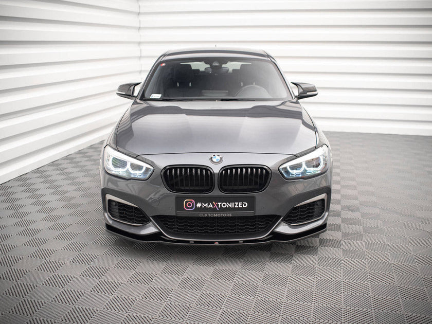 Maxton Design - FRONT SPLITTER V.1 BMW 1 F20/F21 M-POWER FACELIFT (2015-2019)