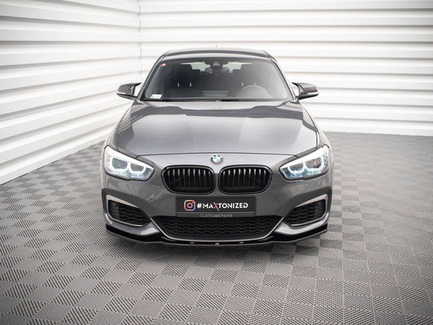 Maxton Design - FRONT SPLITTER V.1 BMW 1 F20/F21 M-POWER FACELIFT (2015-2019)