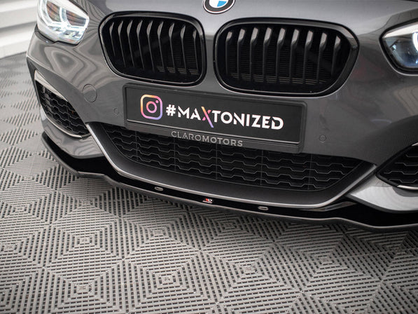 Maxton Design - FRONT SPLITTER V.1 BMW 1 F20/F21 M-POWER FACELIFT (2015-2019)