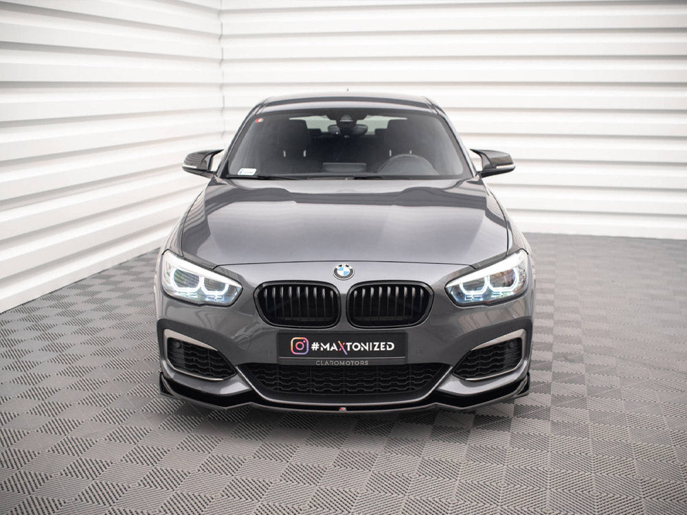 Maxton Design - FRONT SPLITTER V.2 BMW 1 F20/F21 M-POWER FACELIFT (2015-2019)