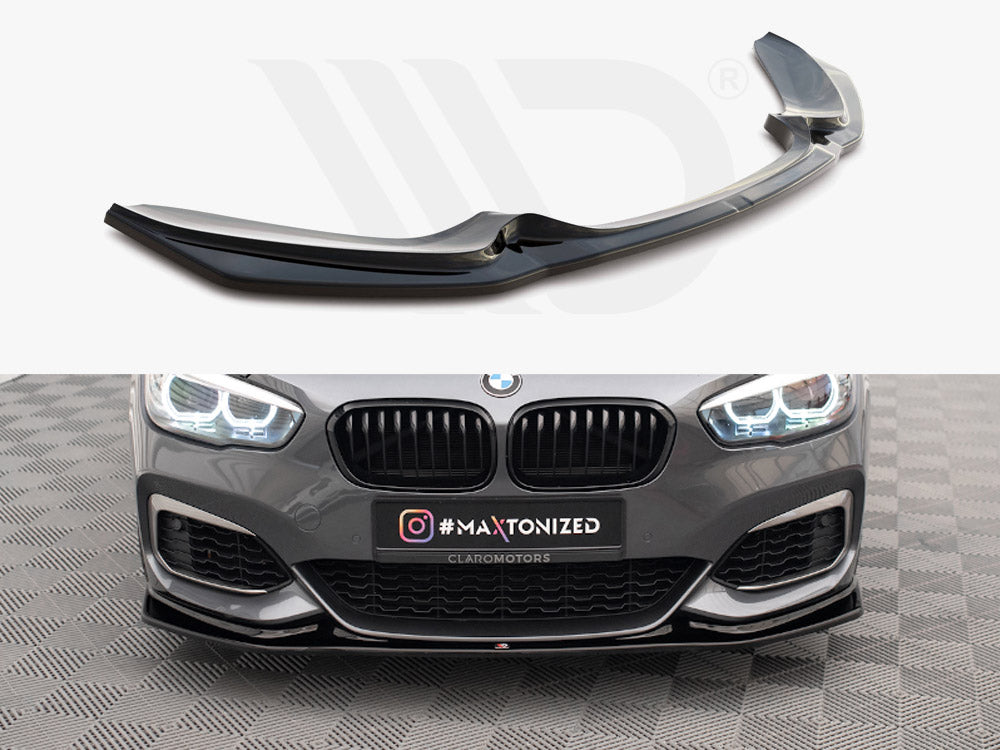 Maxton Design - FRONT SPLITTER V.3 BMW 1 F20/F21 M-POWER FACELIFT (2015-2019)