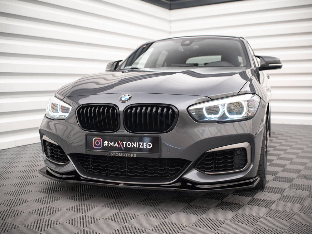 Maxton Design - FRONT SPLITTER V.3 BMW 1 F20/F21 M-POWER FACELIFT (2015-2019)