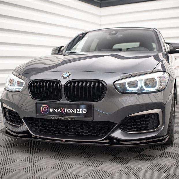 Maxton Design - FRONT SPLITTER V.3 BMW 1 F20/F21 M-POWER FACELIFT (2015-2019)