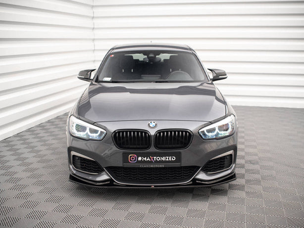 Maxton Design - FRONT SPLITTER V.3 BMW 1 F20/F21 M-POWER FACELIFT (2015-2019)