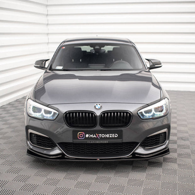 Maxton Design - FRONT SPLITTER V.3 BMW 1 F20/F21 M-POWER FACELIFT (2015-2019)