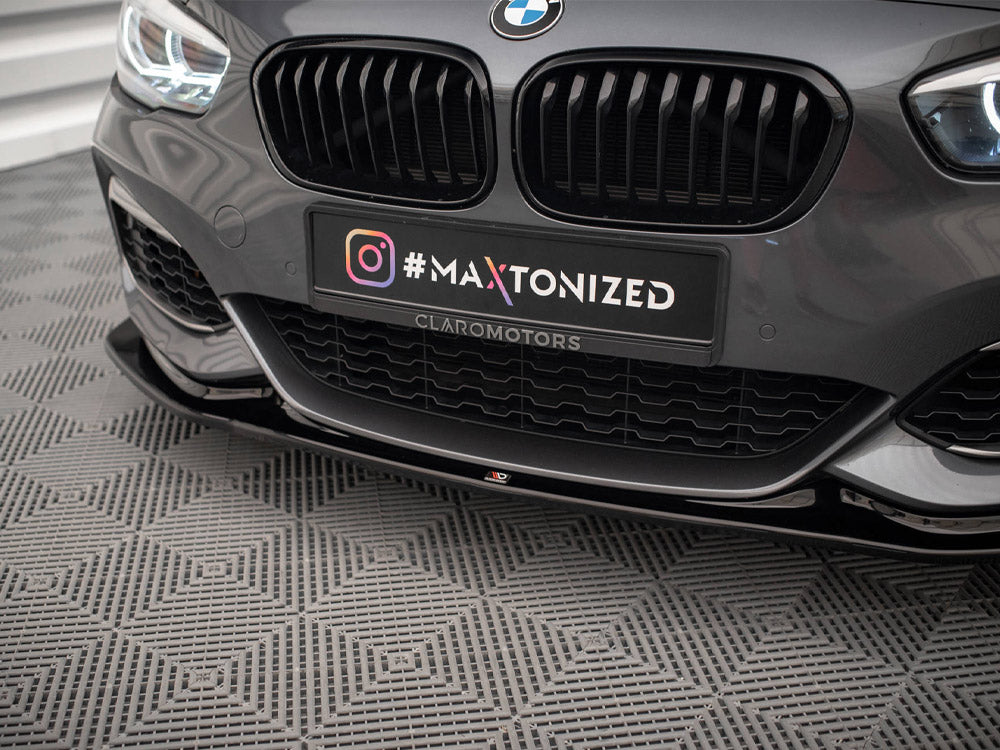 Maxton Design - FRONT SPLITTER V.3 BMW 1 F20/F21 M-POWER FACELIFT (2015-2019)