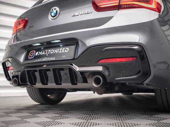 Maxton Design - REAR VALANCE BMW 1 F20/ F21 M-POWER FACELIFT (2015 - 19)