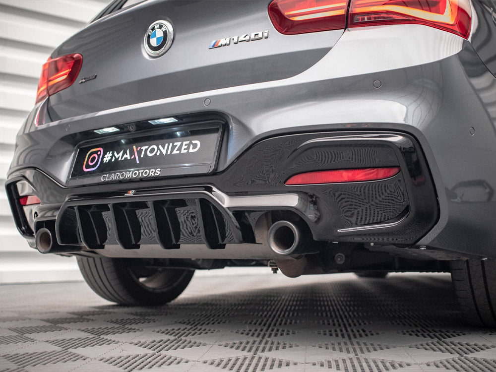Maxton Design - REAR VALANCE BMW 1 F20/ F21 M-POWER FACELIFT (2015 - 19)