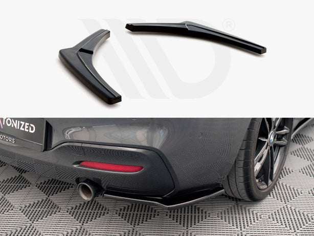 Maxton Design - REAR SIDE SPLITTERS BMW 1 F20/F21 M-POWER (FACELIFT)