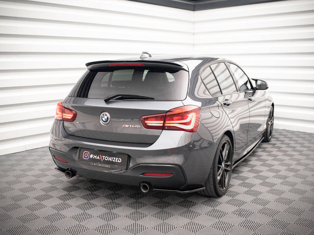Maxton Design - REAR SIDE SPLITTERS V.2 BMW 1 F20/F21 M-POWER FACELIFT (2015-19)