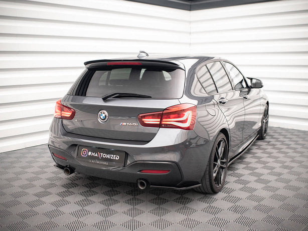 Maxton Design - REAR SIDE SPLITTERS V.2 BMW 1 F20/F21 M-POWER FACELIFT (2015-19)