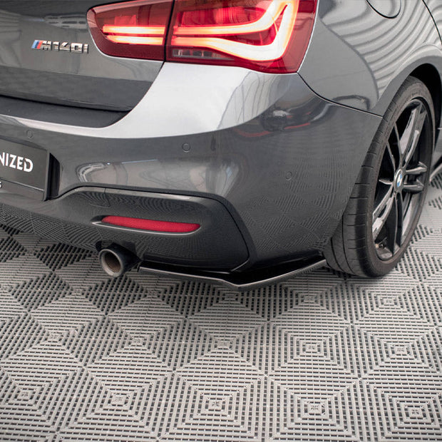 Maxton Design - REAR SIDE SPLITTERS V.2 BMW 1 F20/F21 M-POWER FACELIFT (2015-19)