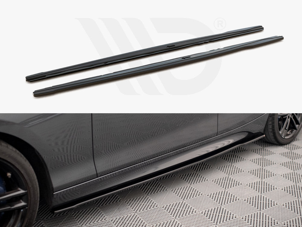 Maxton Design - SIDE SKIRTS DIFFUSERS V.2 BMW 1 F20 M135I / M140I / M-PACK (2011-2019)
