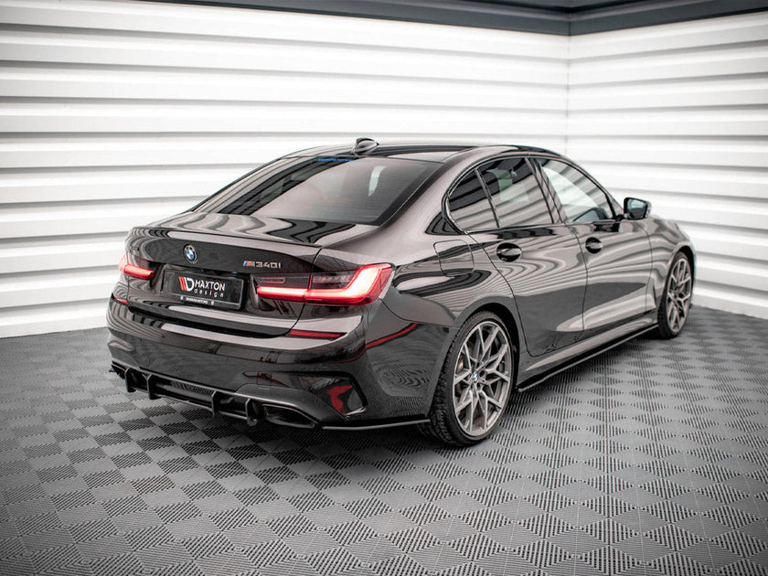 Maxton Design - STREET PRO REAR SIDE SPLITTERS V.1 BMW M340I G20 / G21