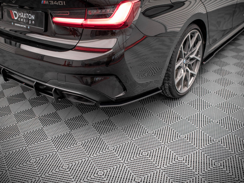 Maxton Design - STREET PRO REAR SIDE SPLITTERS V.1 BMW M340I G20 / G21