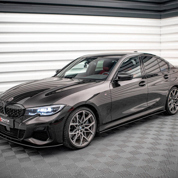 Maxton Design - STREET PRO SIDE SKIRTS DIFFUSERS BMW 3 M-PACK G20 / G21