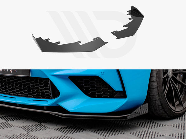 Maxton Design - FRONT FLAPS BMW M2 COMPETITION F87