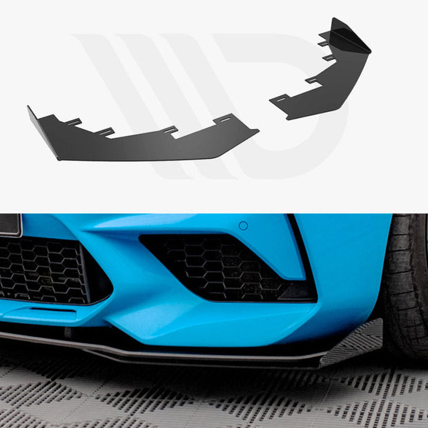 Maxton Design - FRONT FLAPS BMW M2 COMPETITION F87