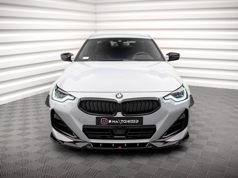 Maxton Design - FRONT SPLITTER V.2 BMW 2 COUPE M-PACK / M240I G42