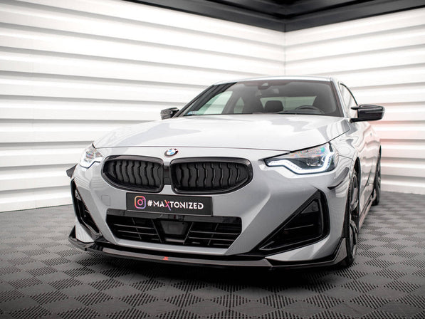 Maxton Design - FRONT SPLITTER V.3 BMW 2 COUPE M-PACK / M240I G42