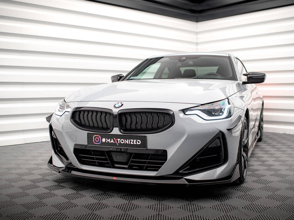Maxton Design - FRONT SPLITTER V.3 BMW 2 COUPE M-PACK / M240I G42