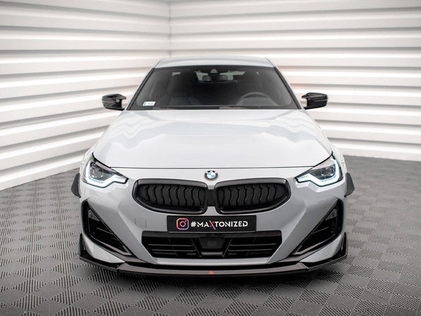 Maxton Design - FRONT SPLITTER V.3 BMW 2 COUPE M-PACK / M240I G42