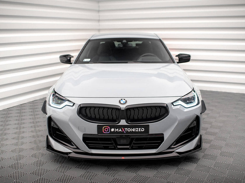 Maxton Design - FRONT SPLITTER V.3 BMW 2 COUPE M-PACK / M240I G42
