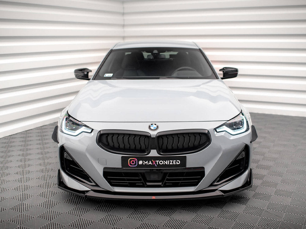 Maxton Design - FRONT SPLITTER V.3 BMW 2 COUPE M-PACK / M240I G42