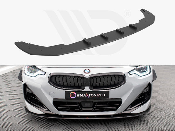 Maxton Design - STREET PRO FRONT SPLITTER BMW 2 COUPE M-PACK / M240I G42