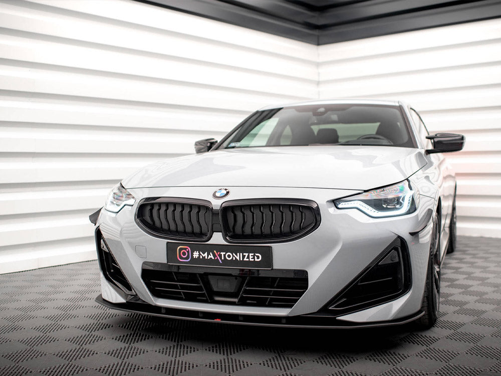 Maxton Design - STREET PRO FRONT SPLITTER BMW 2 COUPE M-PACK / M240I G42