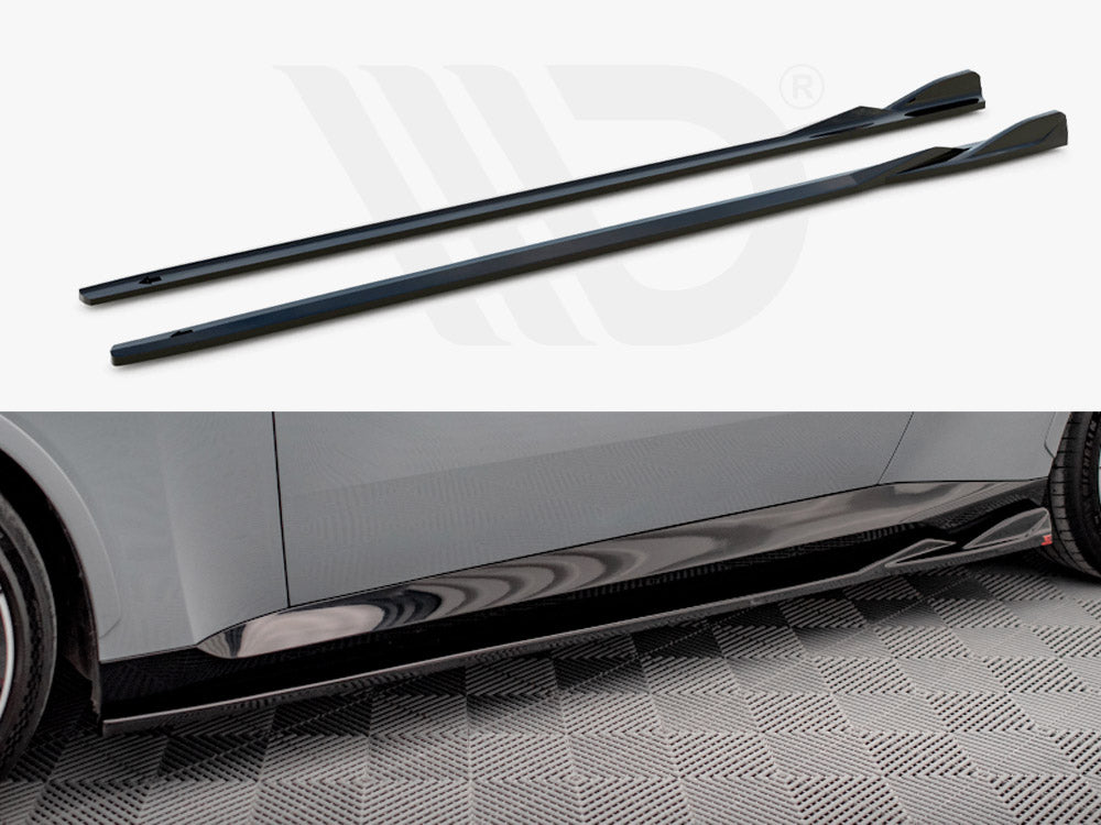 Maxton Design - SIDE SKIRTS DIFFUSERS V.1 BMW 2 COUPE M-PACK / M240I G42