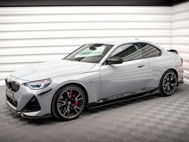 Maxton Design - SIDE SKIRTS DIFFUSERS V.1 BMW 2 COUPE M-PACK / M240I G42