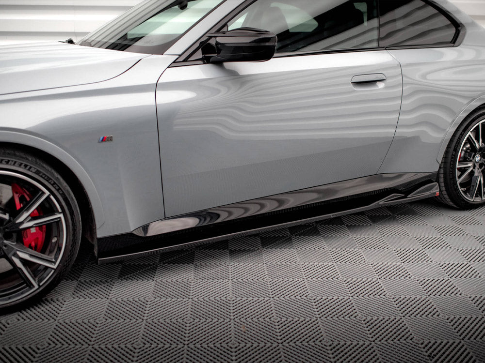 Maxton Design - SIDE SKIRTS DIFFUSERS V.1 BMW 2 COUPE M-PACK / M240I G42