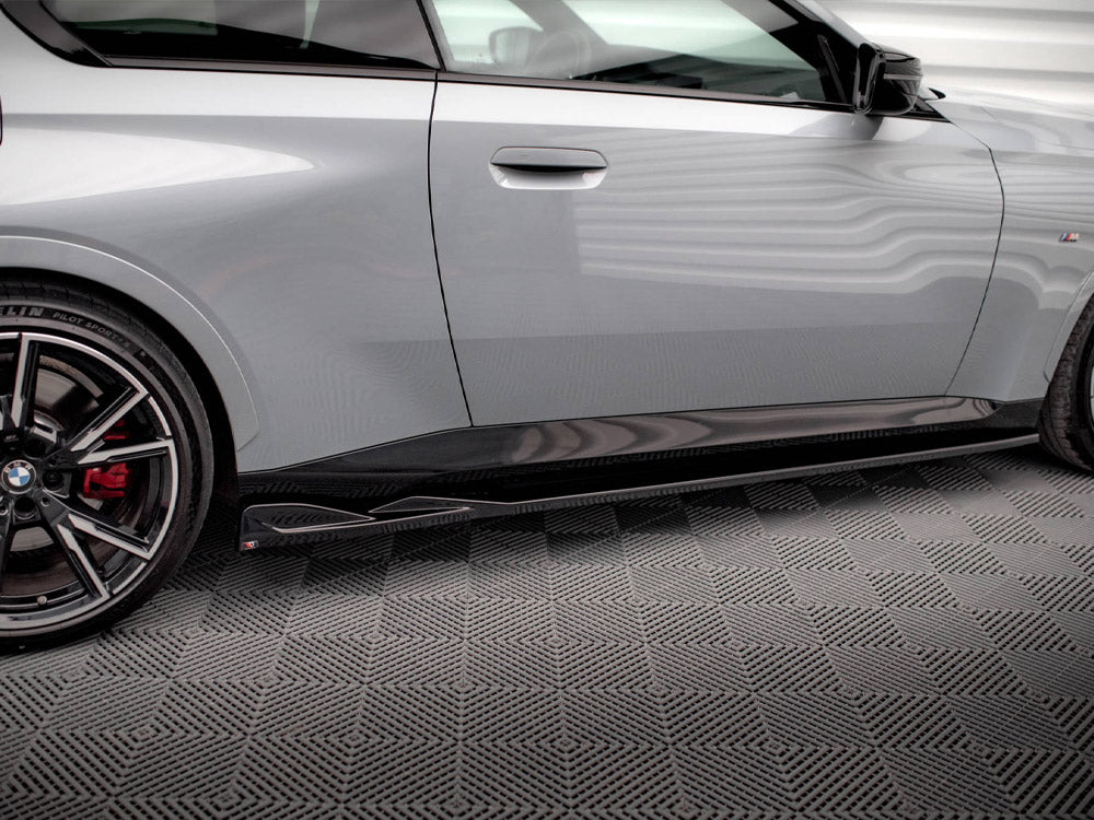 Maxton Design - SIDE SKIRTS DIFFUSERS V.1 BMW 2 COUPE M-PACK / M240I G42