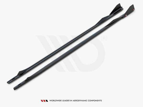 Maxton Design - SIDE SKIRTS DIFFUSERS V.2 + FLAPS BMW 2 COUPE M-PACK / M240I G42
