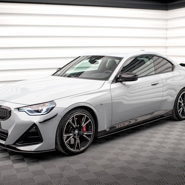 Maxton Design - STREET PRO SIDE SKIRTS DIFFUSERS BMW 2 COUPE M-PACK / M240I G42