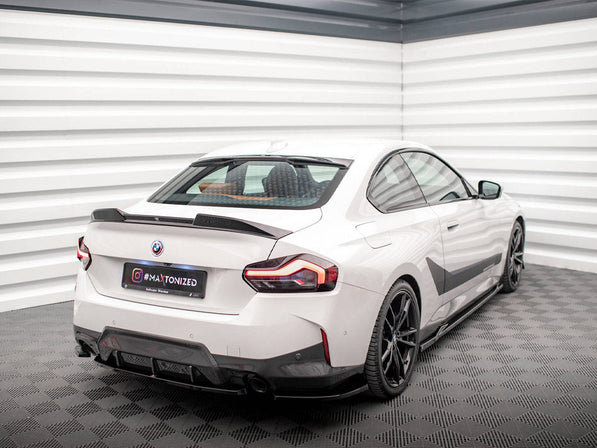 Maxton Design - REAR SIDE SPLITTERS V.2 BMW 2 COUPE M-PACK G42