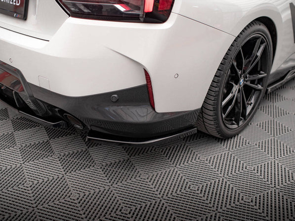 Maxton Design - REAR SIDE SPLITTERS V.2 BMW 2 COUPE M-PACK G42