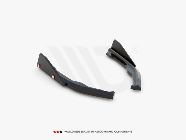 Maxton Design - REAR SIDE SPLITTERS V.2 + FLAPS BMW 2 COUPE M-PACK G42